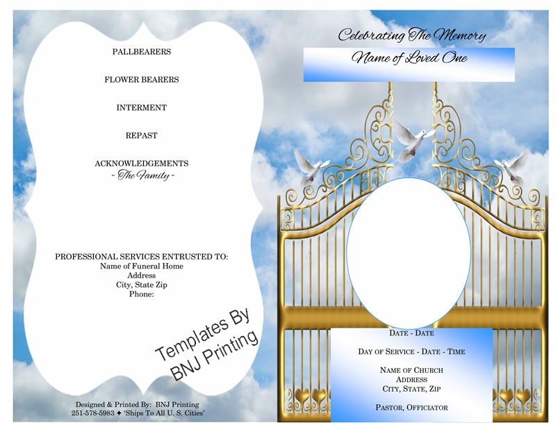 Templates By 
BNJ Printing
