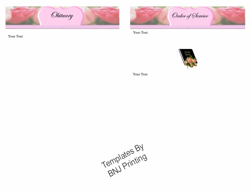 Templates By 
BNJ Printing
