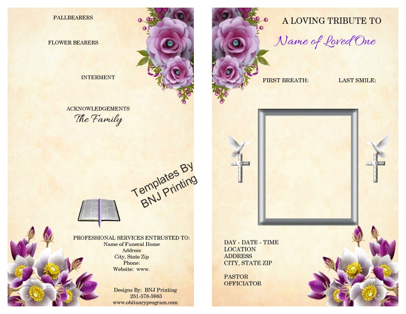 Templates By 
BNJ Printing
