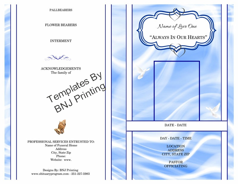 Templates By 
BNJ Printing
