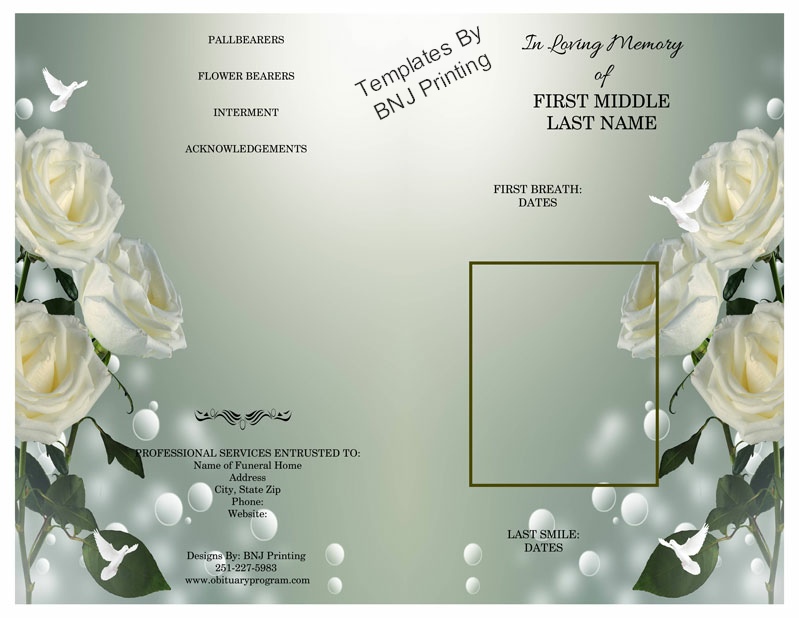 Templates By 
BNJ Printing
