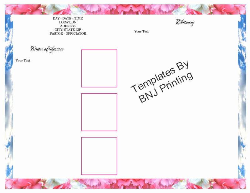 Templates By 
BNJ Printing
