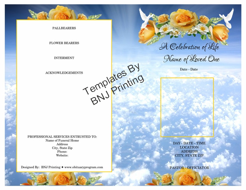 Templates By 
BNJ Printing
