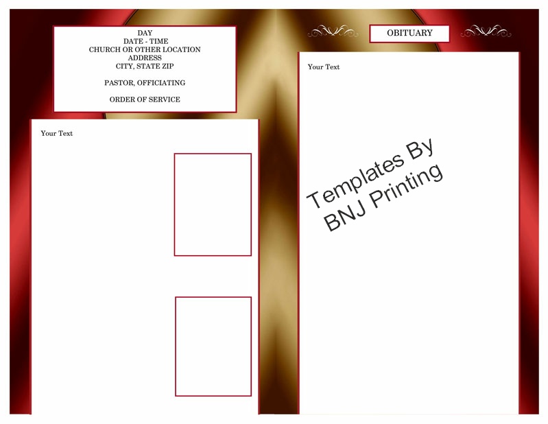 Templates By 
BNJ Printing
