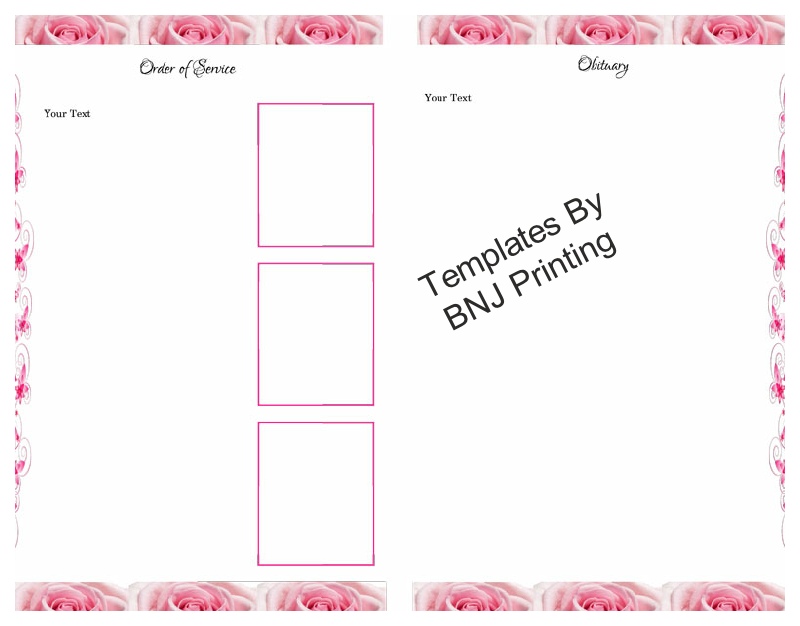 Templates By 
BNJ Printing
