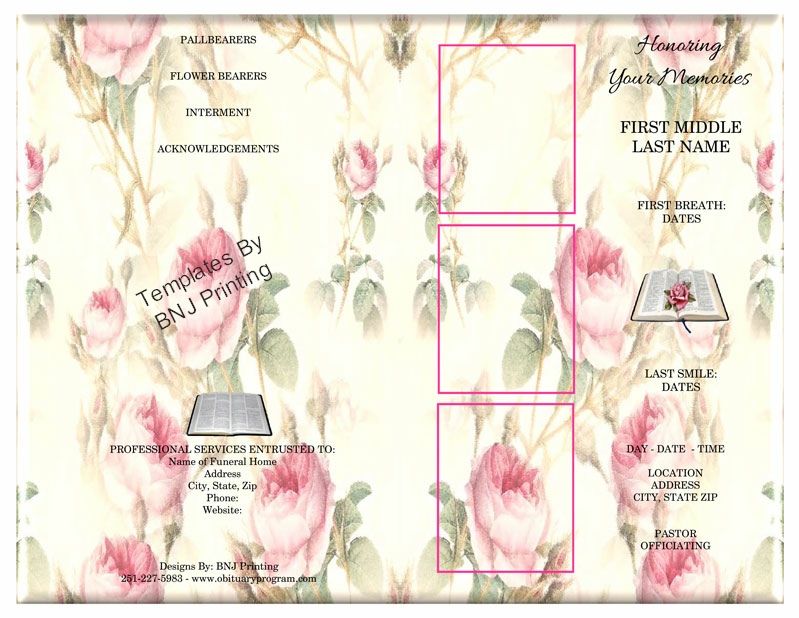 Templates By 
BNJ Printing
