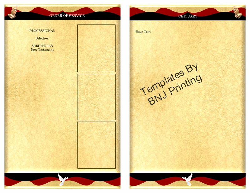 Templates By 
BNJ Printing
