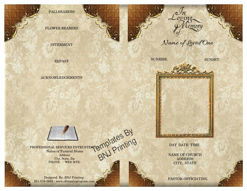 Templates By 
BNJ Printing
