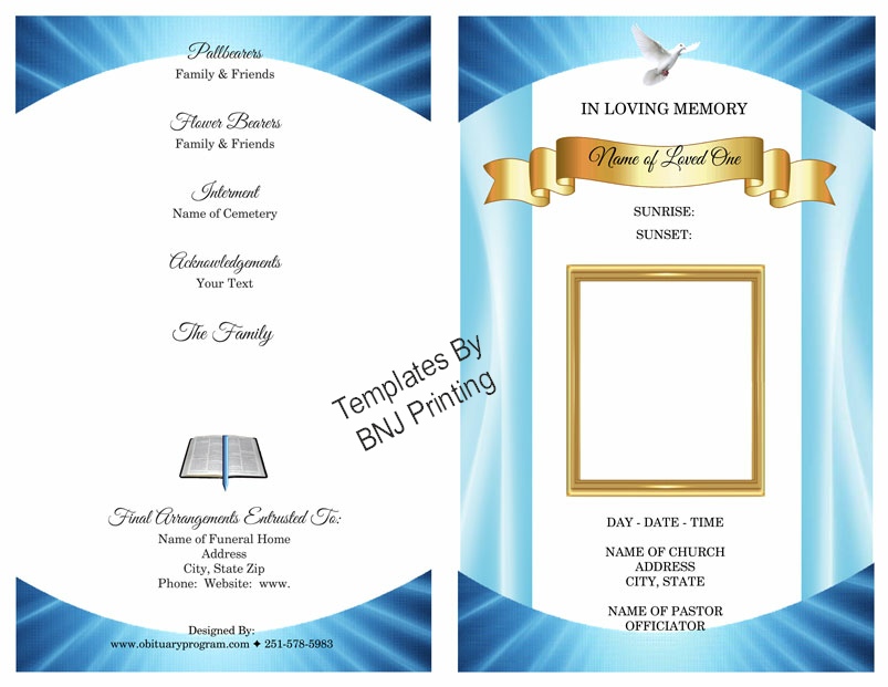Templates By 
BNJ Printing
