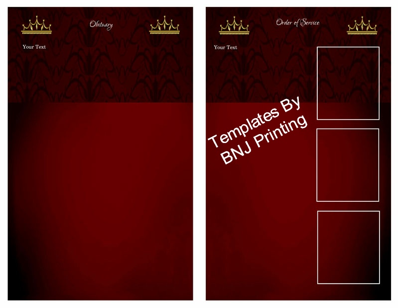 Templates By 
BNJ Printing

