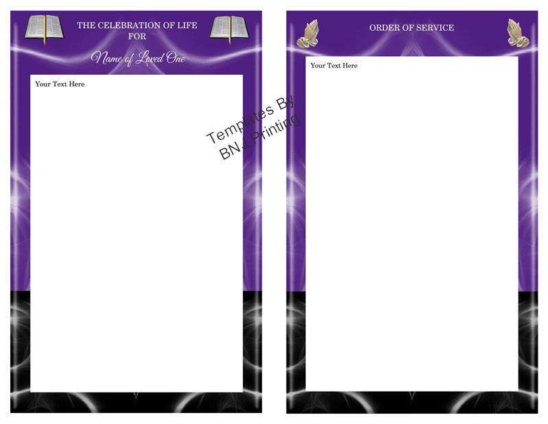 Templates By 
BNJ Printing
