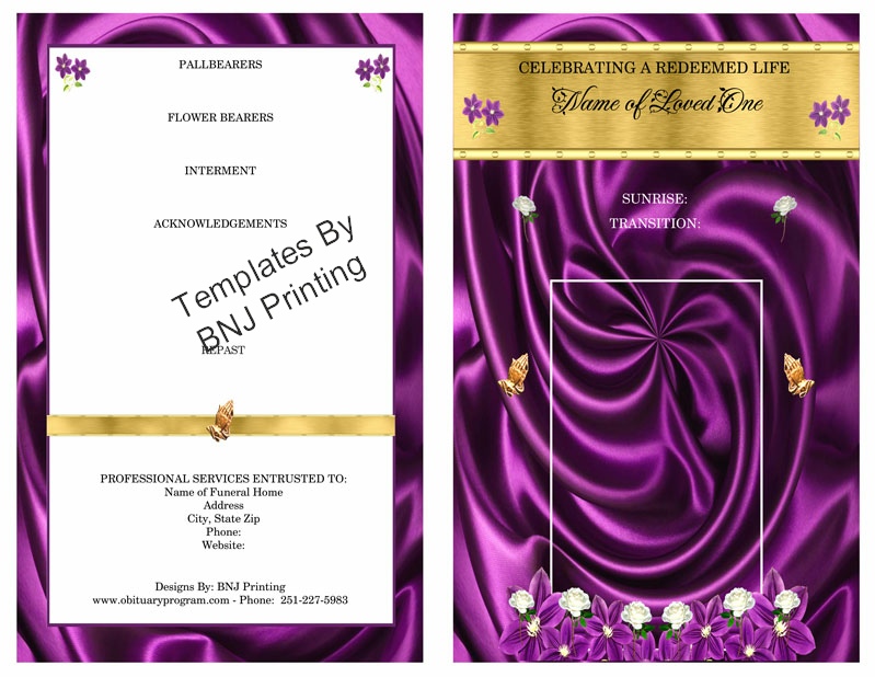 Templates By 
BNJ Printing
